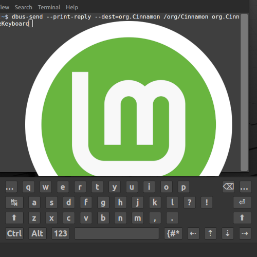 How To touchscreen-toggle a virtual keyboard in Linux Mint